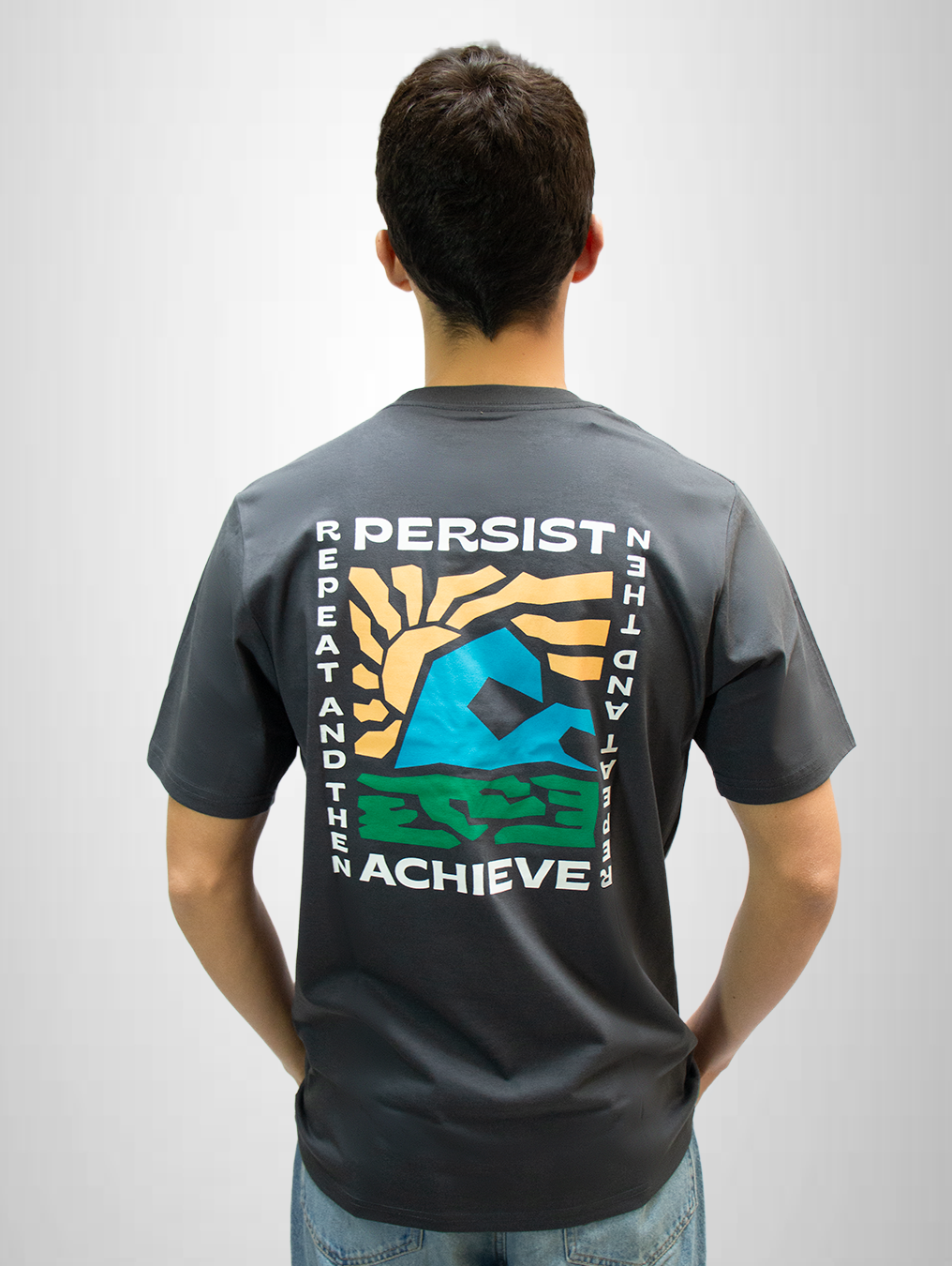 Polo Sunrise Persistence manga corta