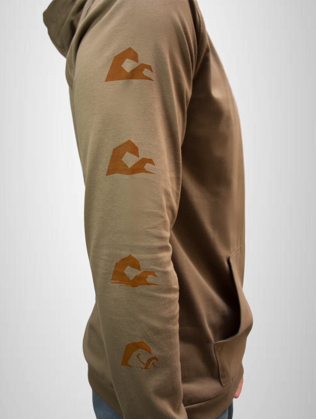 Polera Wave Trail manga larga
